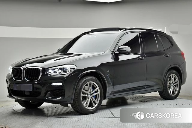 BMW X3 (G01) 2021 Черный из Кореи
