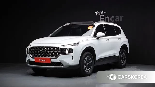 Hyundai The New Santa Fe 2023 Белый из Кореи