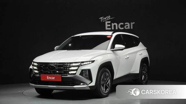 Hyundai The New Tucson Hybrid (NX4) 2024 Белый из Кореи