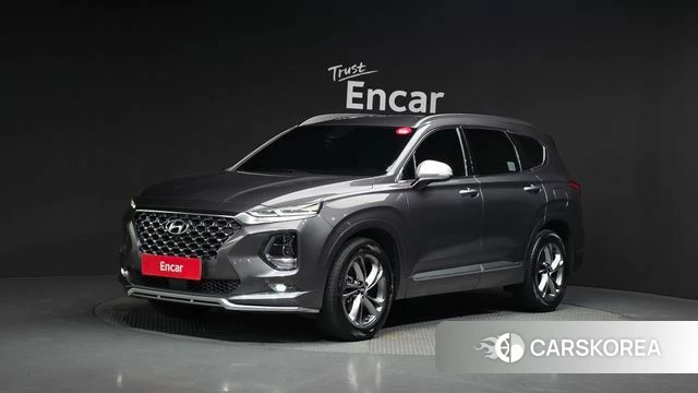 Hyundai Santa Fe TM 2018 Серый из Кореи