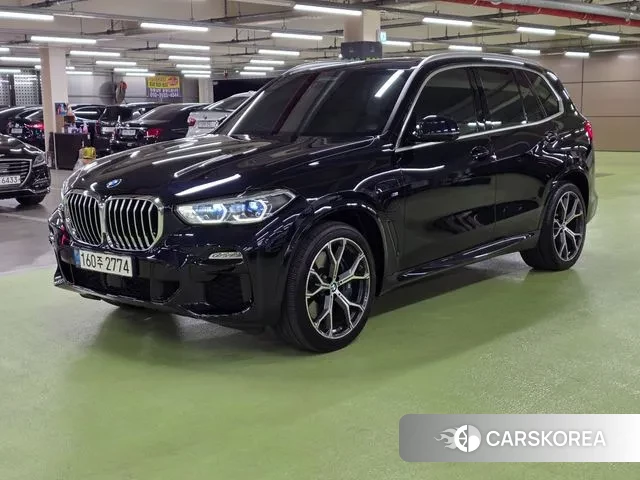 BMW X5 (G05) 2021 Черный из Кореи