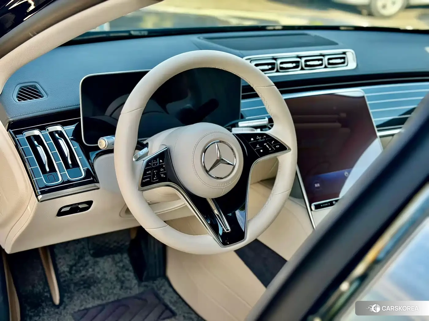 Mercedes-Benz S-class 2023 Зеленый из Китая