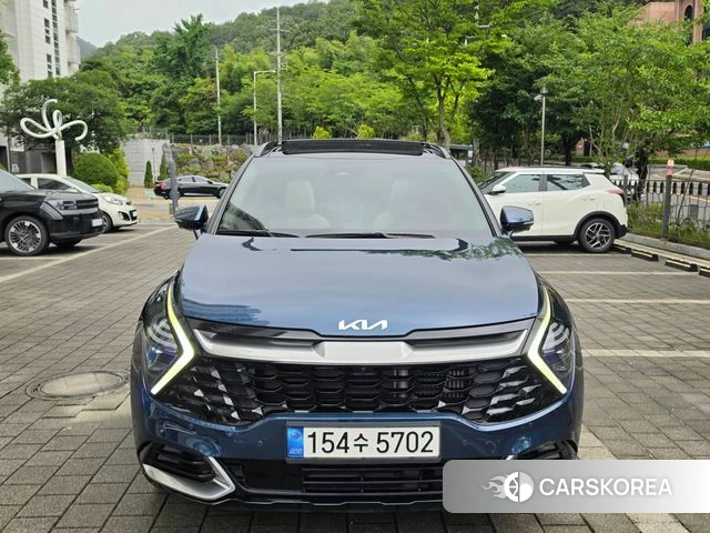 Kia Sportage 5th Generation Hybrid 2022 Синий из Кореи