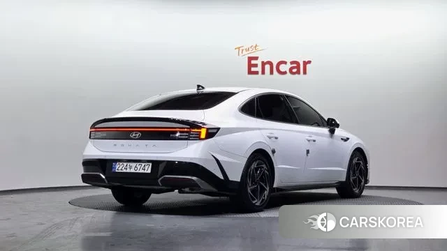 Hyundai Sonata D Edge (DN8) 2025 Белый из Кореи