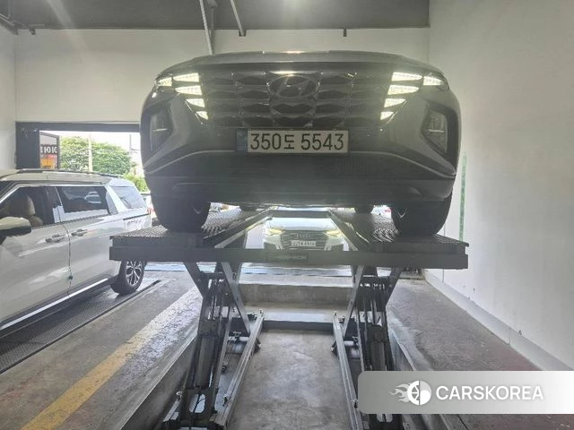 Hyundai Tucson Hybrid (NX4) 2023 Серый из Кореи