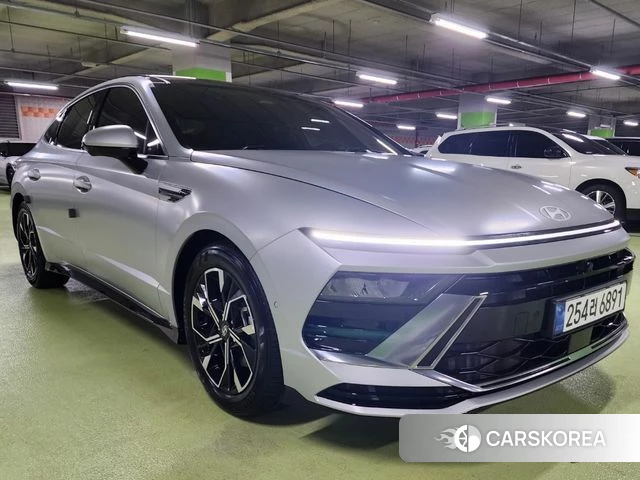 Hyundai Sonata D Edge (DN8) 2023 Серебристо-серый из Кореи
