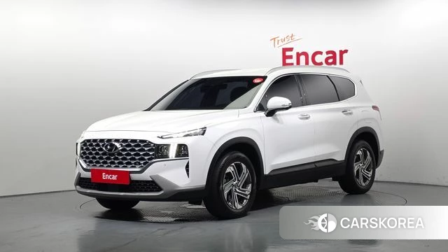 Hyundai The New Santa Fe 2021 Белый из Кореи