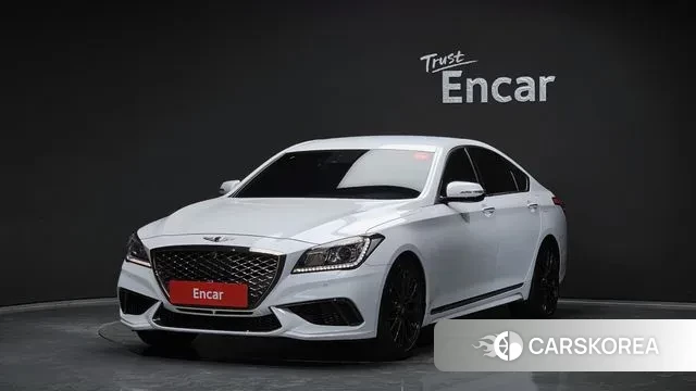 Genesis G80 2018 Белый из Кореи