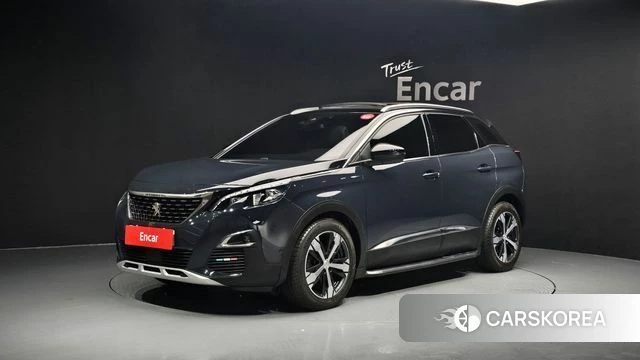 Peugeot 3008 second generation 2019 Синий из Кореи
