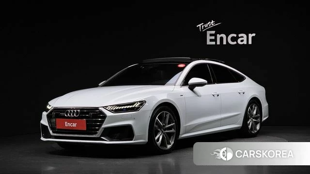 Audi A7 (4K) 2020 Белый из Кореи