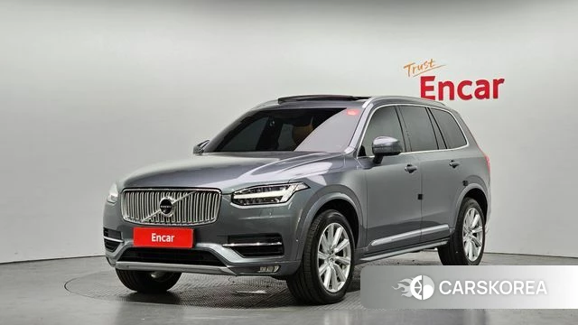 Volvo XC90 second Generation 2019 Серый из Кореи
