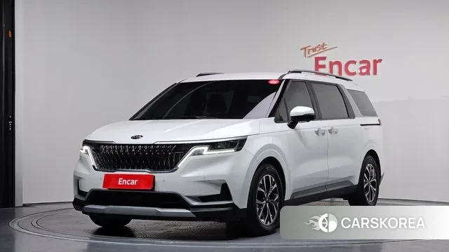 Kia Carnival 4th generation 2020 Белый из Кореи