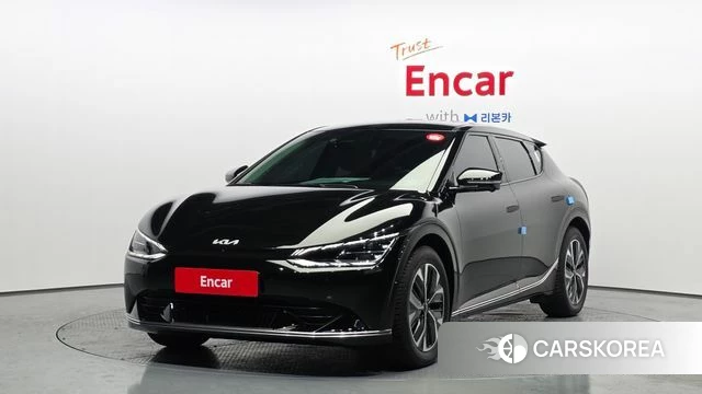 Kia EV6 2023 Черный из Кореи