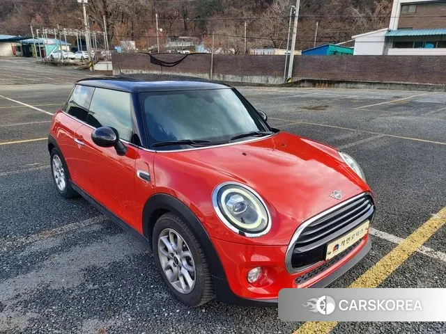 Mini Cooper 2019 Оранжевый из Кореи