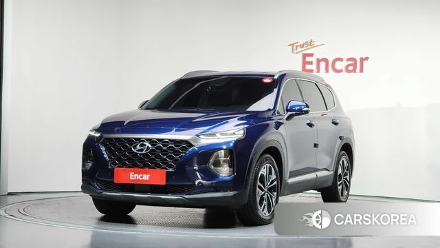 Hyundai Santa Fe TM 2019 Синий из Кореи