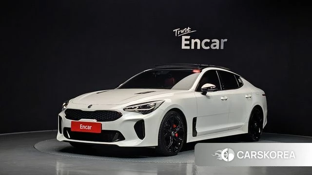 Kia Stinger 2018 Белый из Кореи