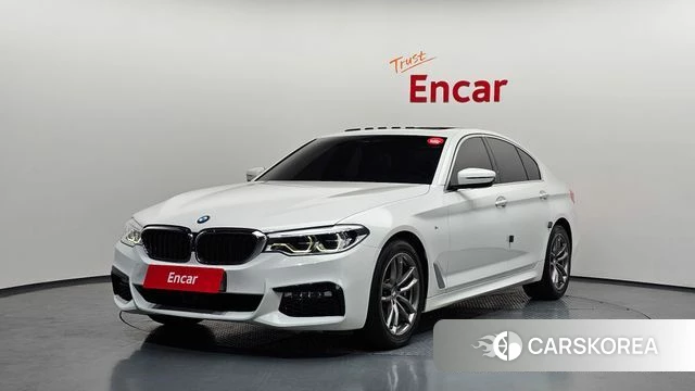 BMW 5 Series (G30) 2018 Белый из Кореи