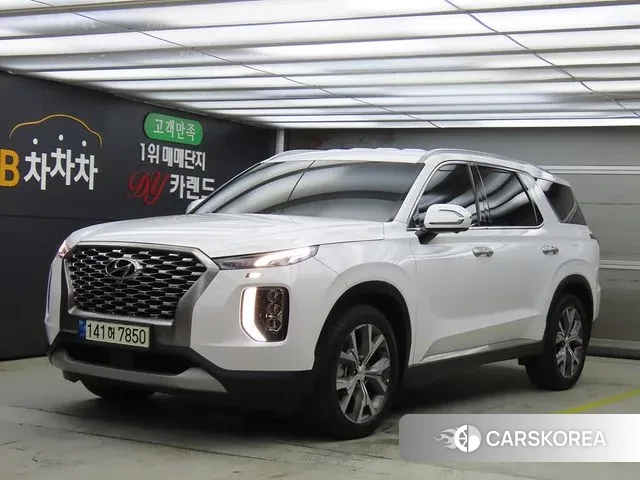 Hyundai Palisade 2022 Белый из Кореи
