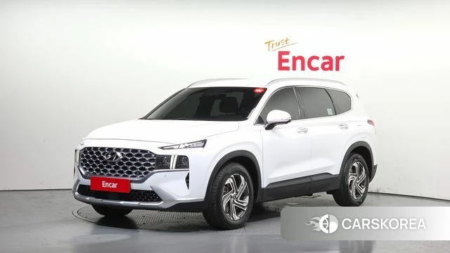 Hyundai The New Santa Fe 2021 Белый из Кореи