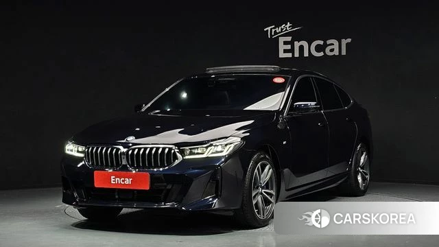 BMW 6 Series GT (G32) 2021 Синий из Кореи
