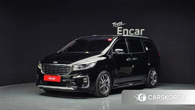 Kia The New Carnival 2019 Черный из Кореи