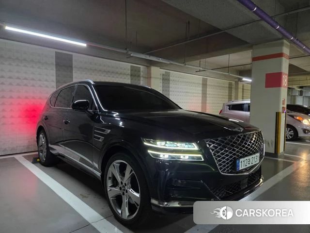 Genesis GV80 2021 Черный из Кореи