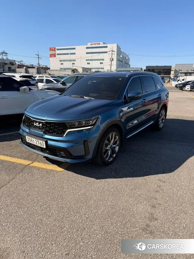 Kia Sorento 4th Generation 2021 Синий из Кореи