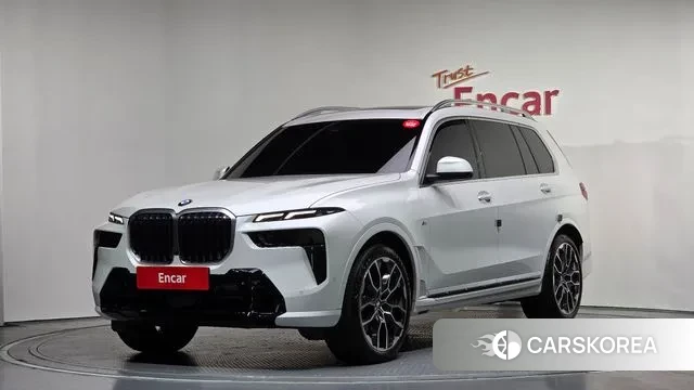 BMW X7 (G07) 2023 Белый из Кореи
