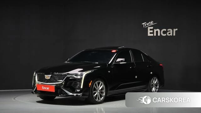 Cadillac CT4 2020 Черный из Кореи