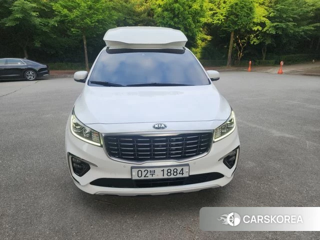 Kia The New Carnival 2018 Белый из Кореи