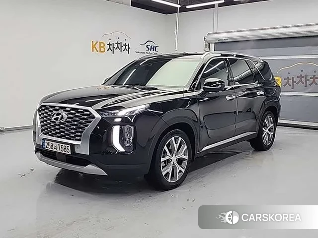 Hyundai Palisade 2021 Черный из Кореи