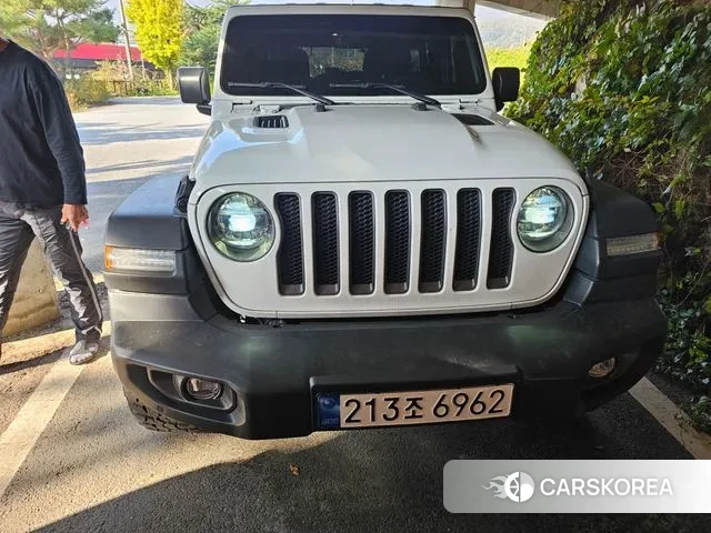 Jeep Wrangler (JL) 2021 Белый из Кореи