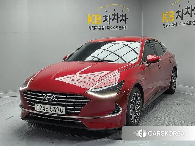 Hyundai Sonata Hybrid (DN8) 2019 Красный из Кореи