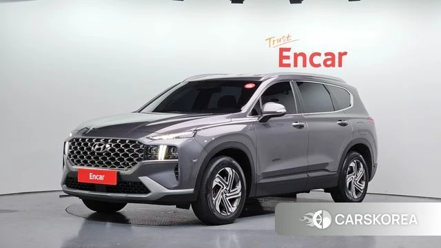 Hyundai The New Santa Fe 2022 Серый из Кореи