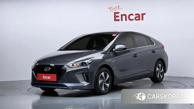 Hyundai Ionic Hybrid 2018 Серый из Кореи