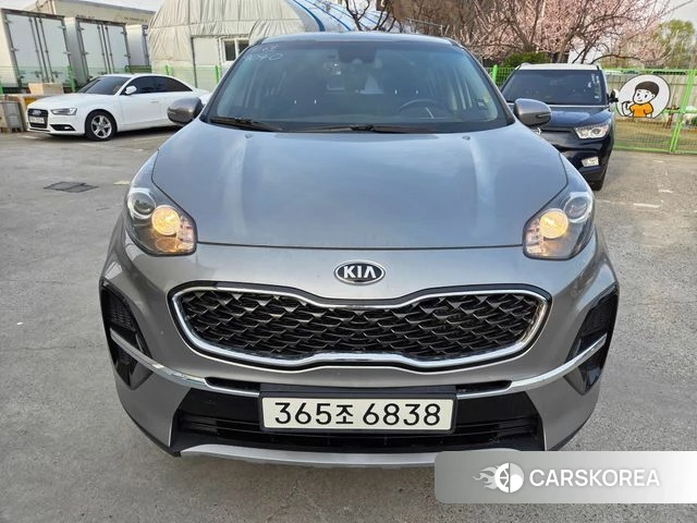 Kia Sportage The Bold 2021 Серебристо-серый из Кореи