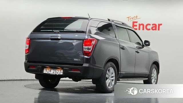 Ssangyong Rexton Sports 2018 Серый из Кореи