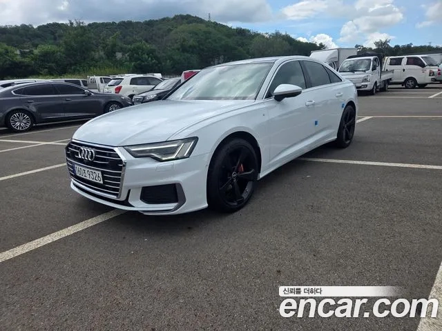 Audi A6 (C8) 2020 Белый из Кореи