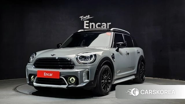Mini Cooper D Countryman 2021 Серебристо-серый из Кореи