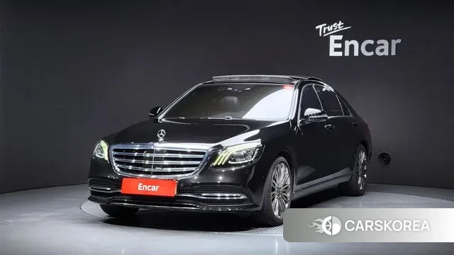 Mercedes-Benz S-Class W222 2018 Черный из Кореи