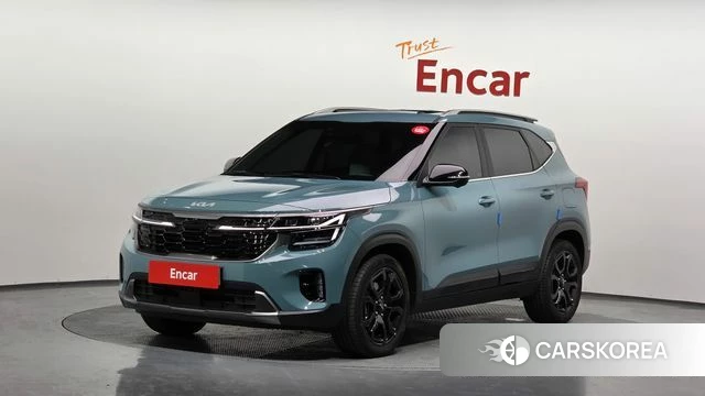 Kia The New Seltos 2024 Небесно-голубой из Кореи
