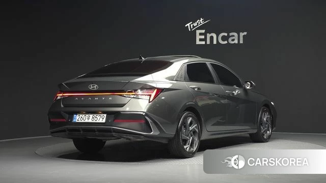 Hyundai The New Avante (CN7) 2025 Серый из Кореи