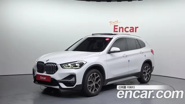 BMW X1 (F48) 2021 Белый из Кореи