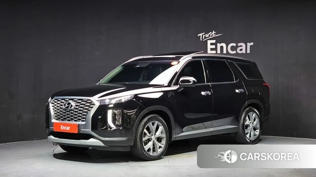 Hyundai Palisade 2021 Черный из Кореи