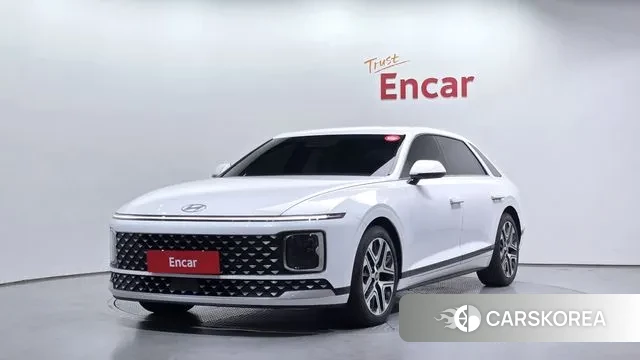 Hyundai Grandeur Hybrid (GN7) 2025 Белый из Кореи