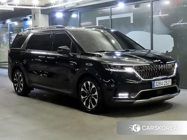 Kia Carnival 4th generation 2021 Черный из Кореи