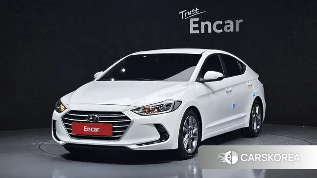 Hyundai Avante AD 2018 Белый из Кореи