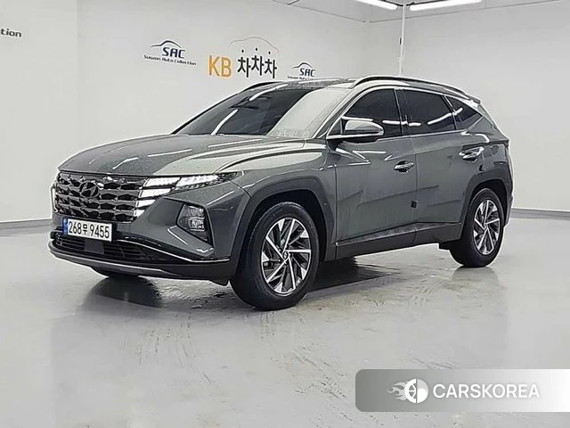 Hyundai Tucson Hybrid (NX4) 2022 Серый из Кореи
