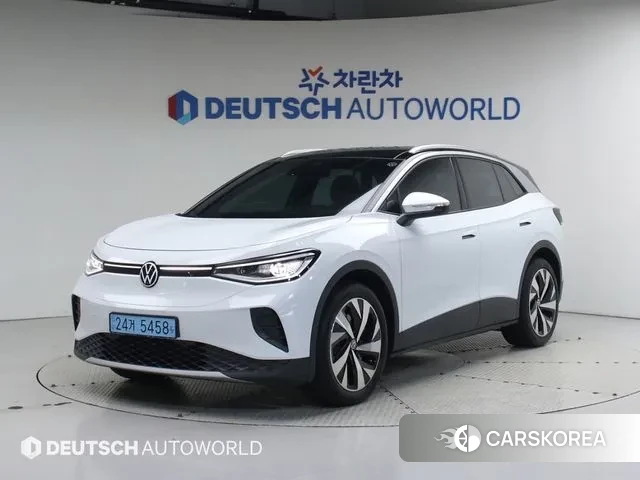 Volkswagen ID.4 2025 Белый из Кореи