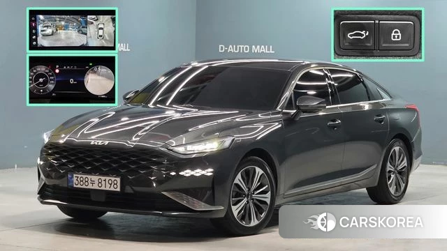Kia K8 2023 Серый из Кореи
